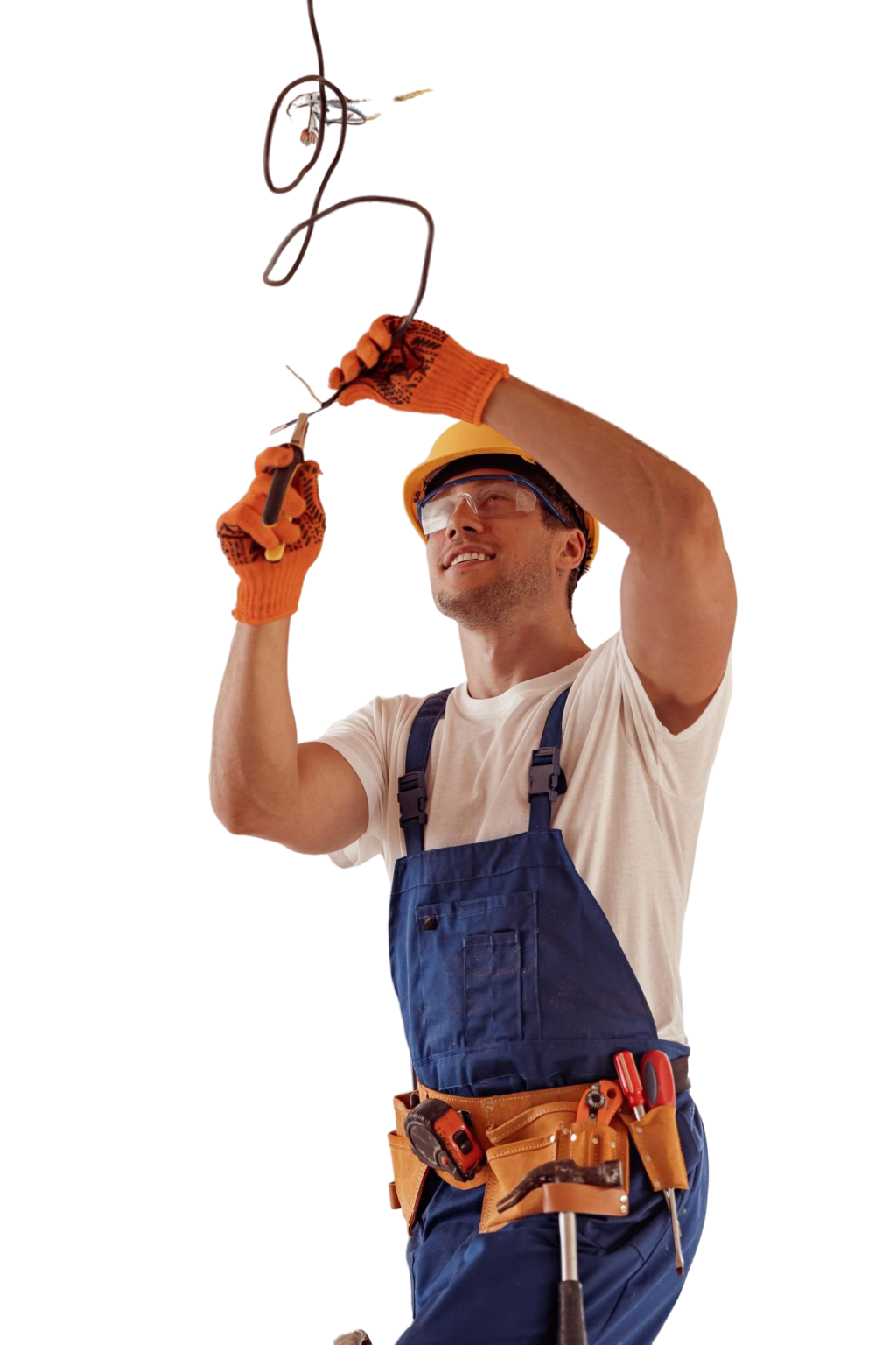 Reliable residential electrician team from Gold Star Electric USA ready to help.