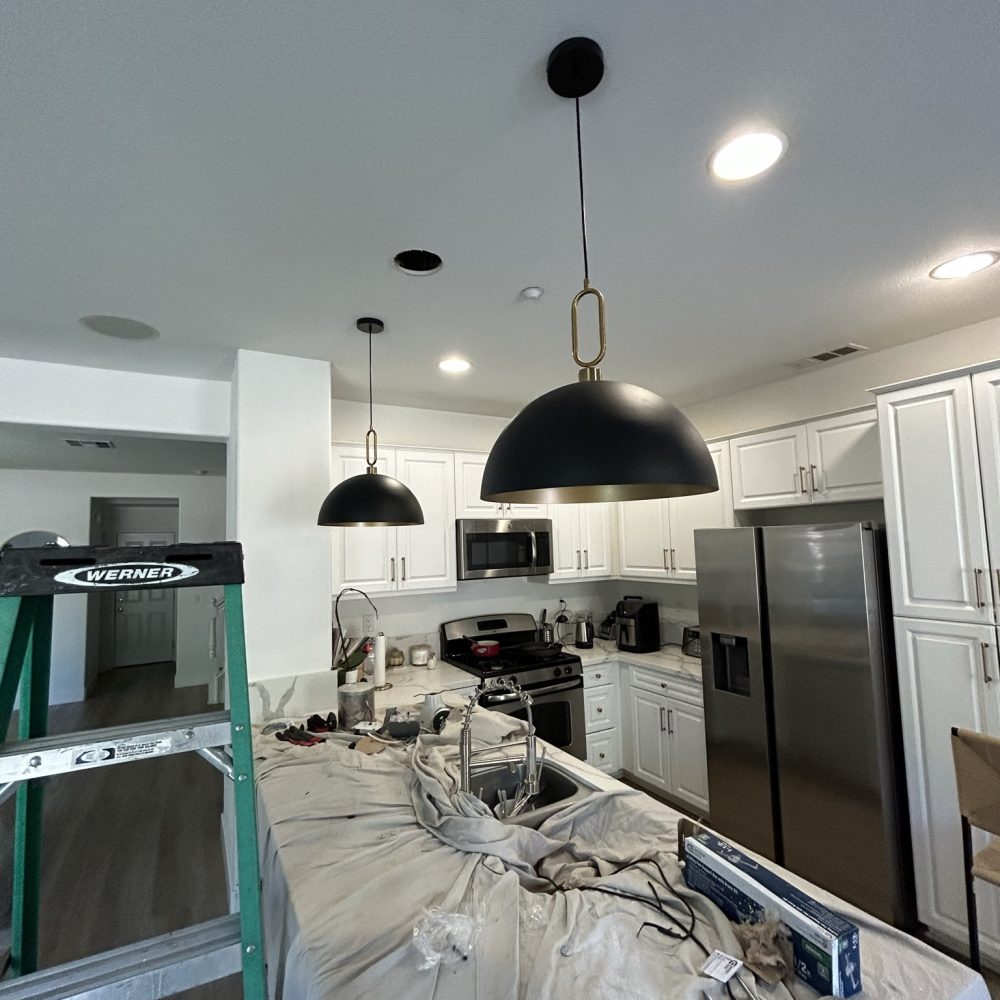 Safe home electrical wiring by an expert residential electrician.